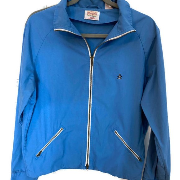 Original Penguin Zipper Jacket Women Sz M - Picture 1 of 5